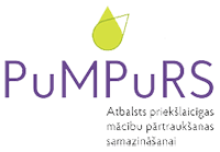 Galvenā 13 Projekta PuMPuRS logo